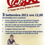 3 Settembre 2011 Tappa giro D’Italia vespistico